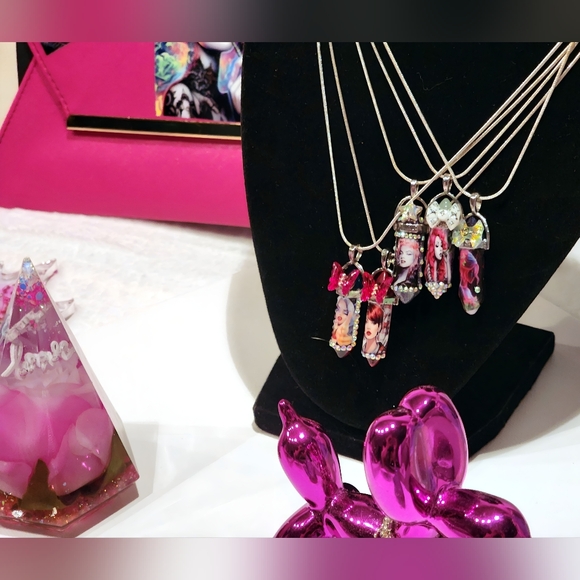 Y2K Anime Vanity Set Makeup Case organizer purse Bundle Lot - Picture 5 of 17